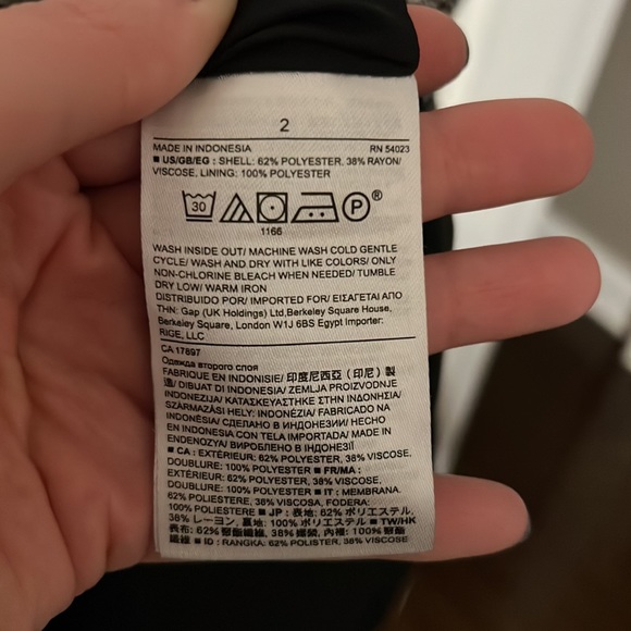 Banana Republic Black & White Dress - Picture 6 of 6